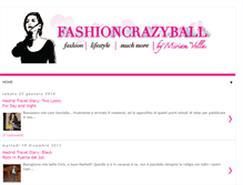 Tablet Screenshot of fashioncrazyball.com